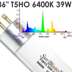 SunBlaster T5HO Strip Light With NanoTech Reflector – 36" -Johnnyseeds Sales Shop 08344 02 t5ho light