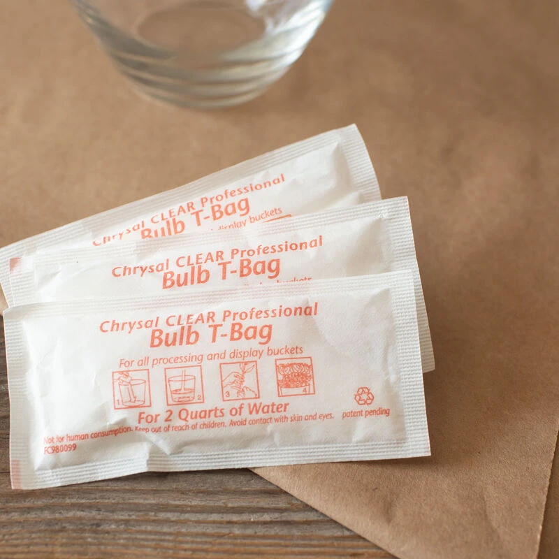 Chrysal Professional Bulb T-Bags – 60 Count 3 Chrysal Professional Bulb T-Bags – 60 Count